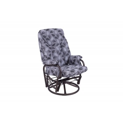 Chaise bercante, pivotante et inclinable 03 (3950/Tempra060)